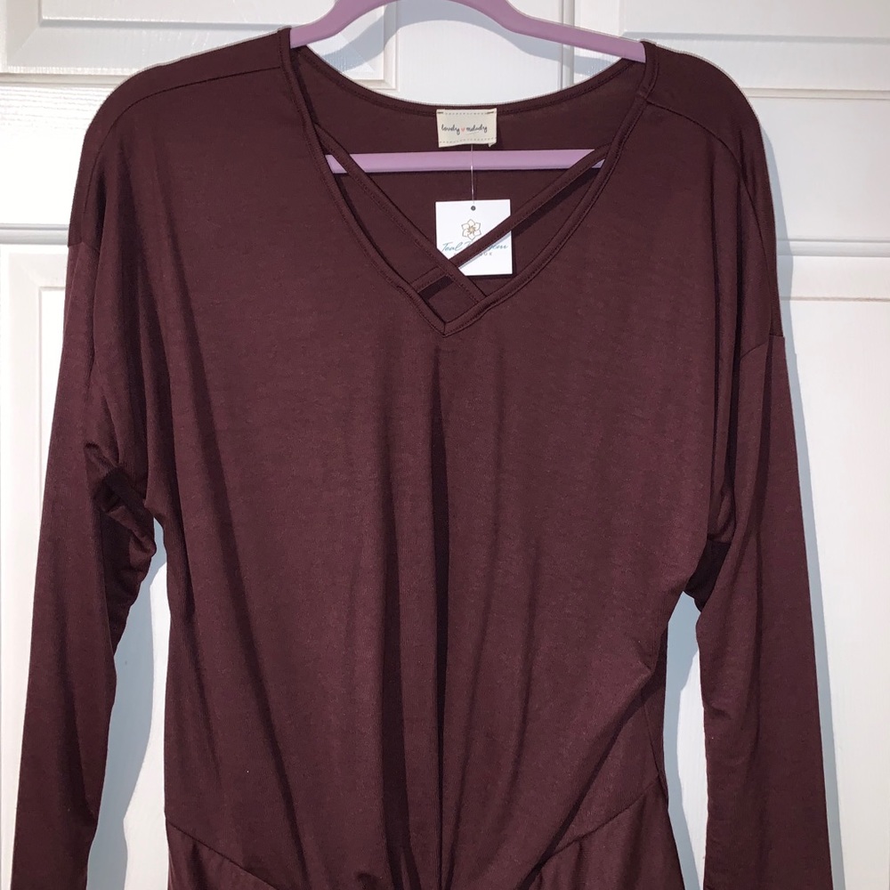 Long sleeved top